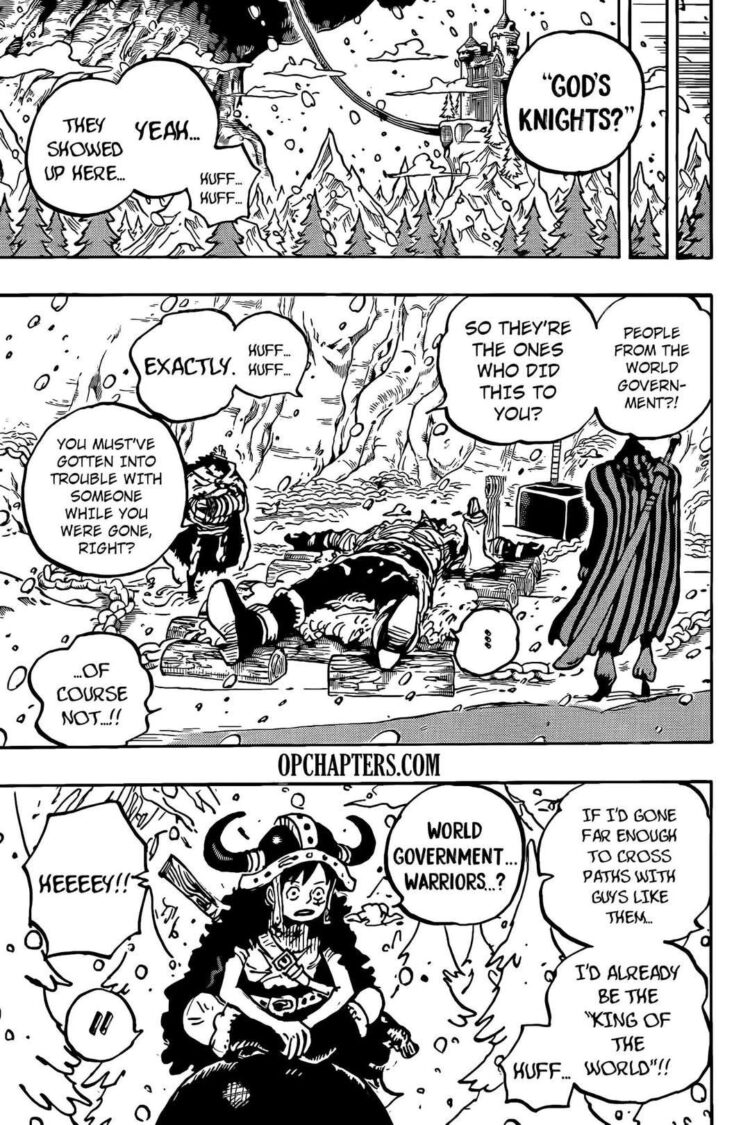 One Piece 1145 Spoiler: Loki từng xin vào băng Rocks